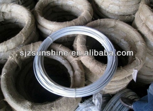 hot dipped galvanized wire with lower price manufacturer