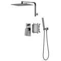 Black Brushed Nickel Bathroom Shower Faucets