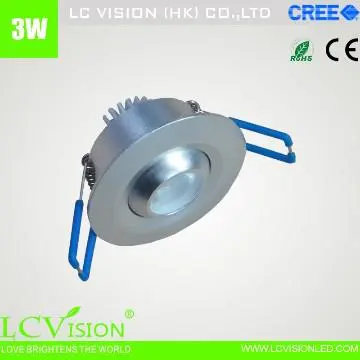 mini 3W DIMMING adjustable LED cabinet light / Cut-out ∮50mm / 160lm