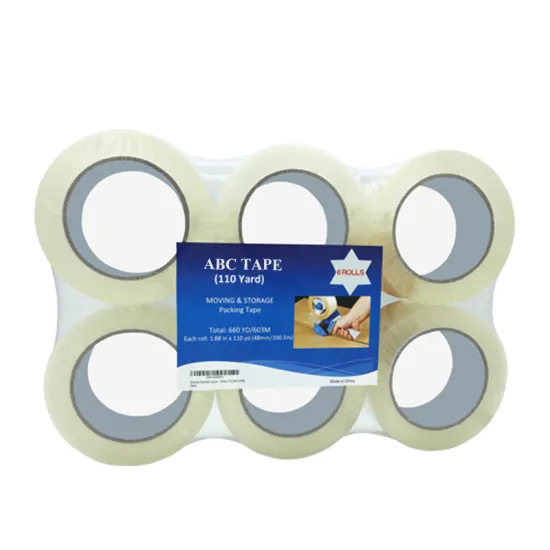 Clear Acrylic Bopp Packaging Tape for Secure Wrapping