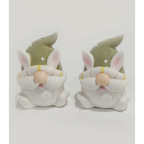 Набор солонки для перца Twin Bunny из смолы