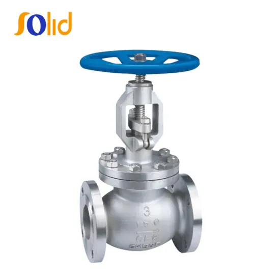 DN100 PN 16 Flanged Water Globe Valve Cast Steel For Water