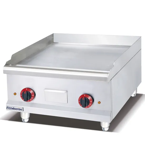 China Hot Selling Commercial Kitchen Equipment Stainless Steel Gas Griddle