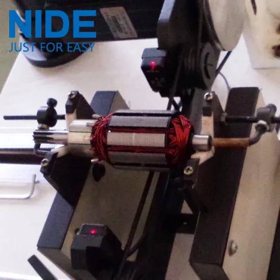 Automatic motor rotor testing equipment Armature Dynamic Balancing Machine