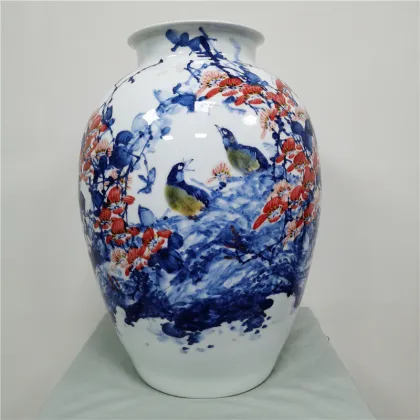 Handmade ceramic vase home decor