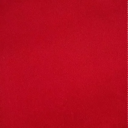 Knitted polyester melton fabric