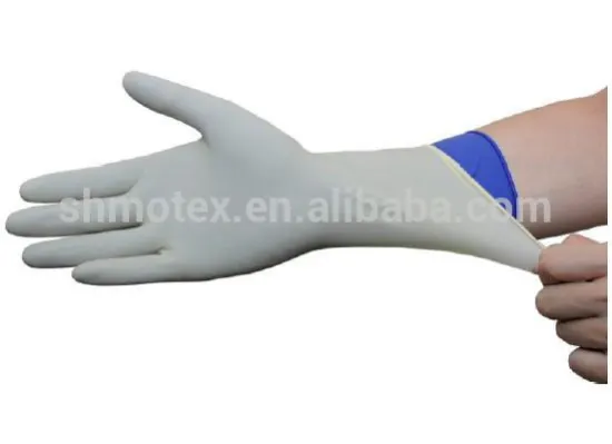 High quality Top polyisoprene surgical gloves