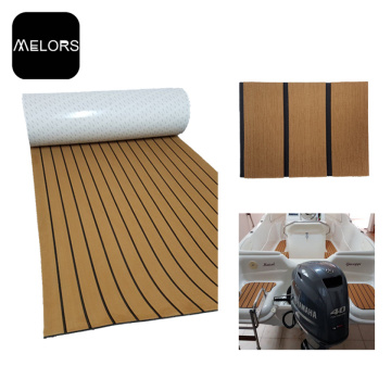 Light Brown + Black Color Marine EVA Foam Yacht Flooring