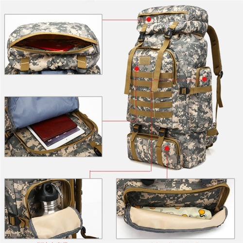 Sac à dos tactique militaire durable pour les hommes