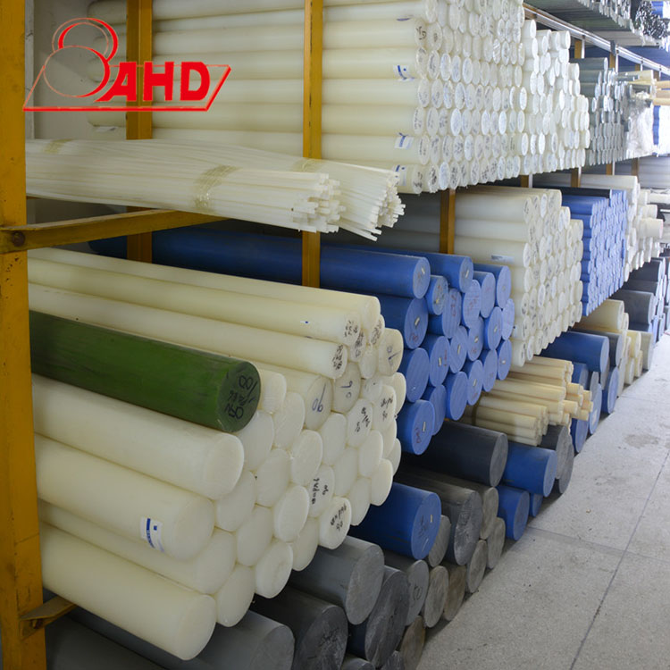 PP Rod Polypropylene White Grey Plastic Rod Bar