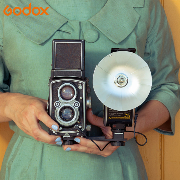Godox GN14 Lux Senior Retro Camera Flash per Fujifilm Canon Nikon Olympus Sony