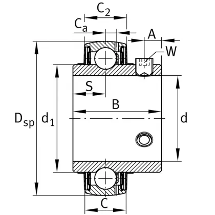 NSK UCP208 High Quality Original Pillow Block Bearing