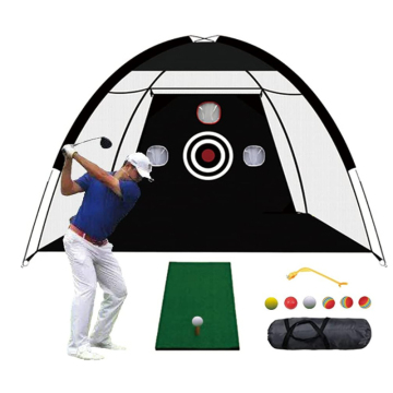 Portable Detachable Golf Swing Training Rebound Net for Indoor and Outdoor Use