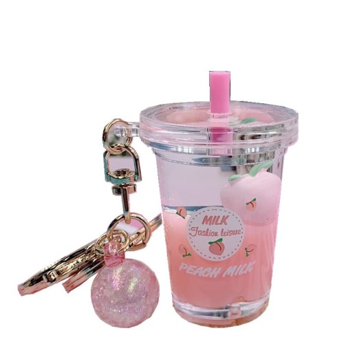 Bubble Milk Tea Keychain Custom