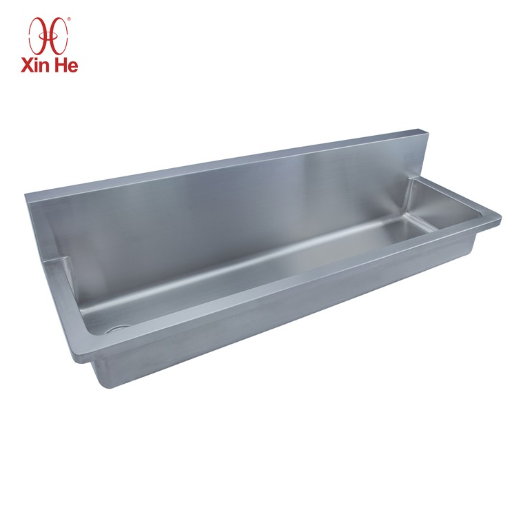 stainless steel outdoor trough