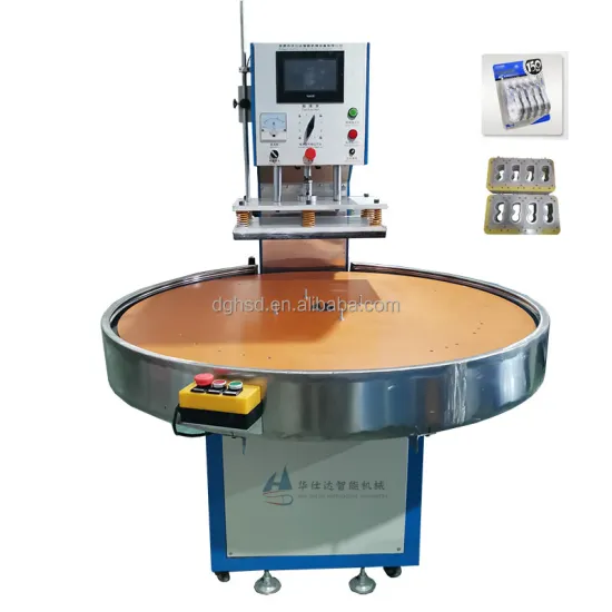 Semi-Automatic PVC PET 3D Blister Card Heat Sealing Machine for Toothbrush Packaging