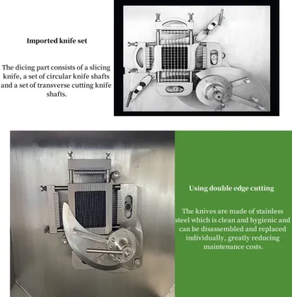 Lunch Dice Hot Sale Chicken Beef Meat Cutter Machine