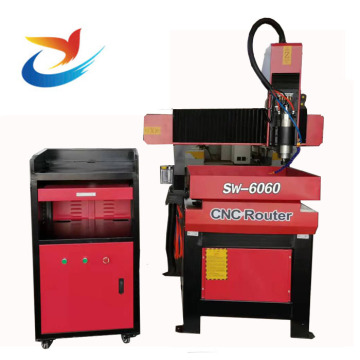 SW-6060/6090 Mini CNC Router for Aluminum, PVC, PCB, Wood - Cabinets & Advertising Signs