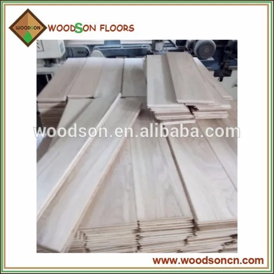 Raw Finished Selected Brushed Engineered Oak Flooring