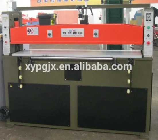 hydraulic plane leather cutting press