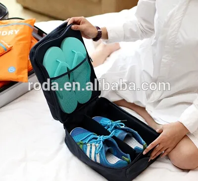YIWU RODA oxford fabric travel shoes receive bag
