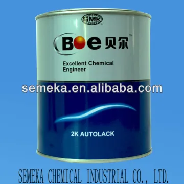 spraying 2k paint BS12--Rose Red 2K auto paint