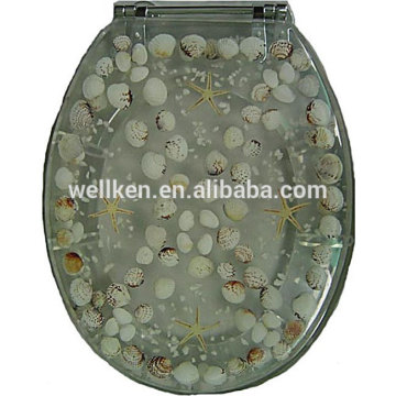 lucite toilet seat,transparent toilet seats