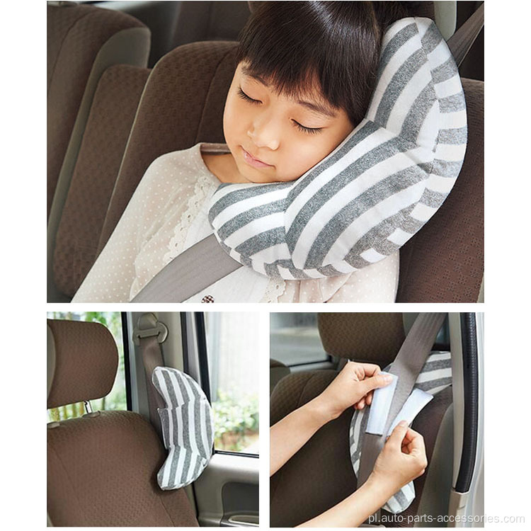 Nowy styl gumowy fotelik samochodowy szyi poduszka na głowę