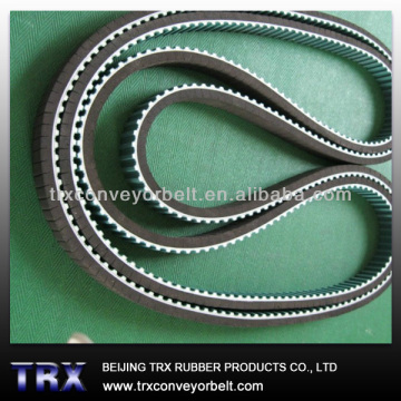Smooth Rubber coated timing belt