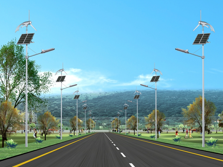 Wind Solar Hybrid Street Light