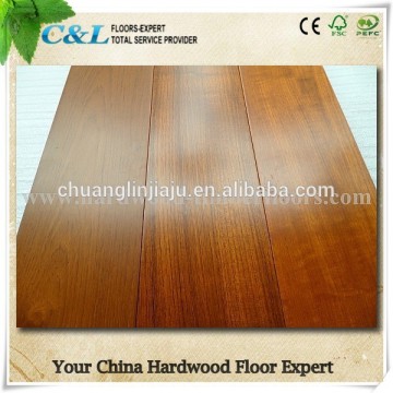 Leisure Style Classical Deep Color burma teak hardwood flooring