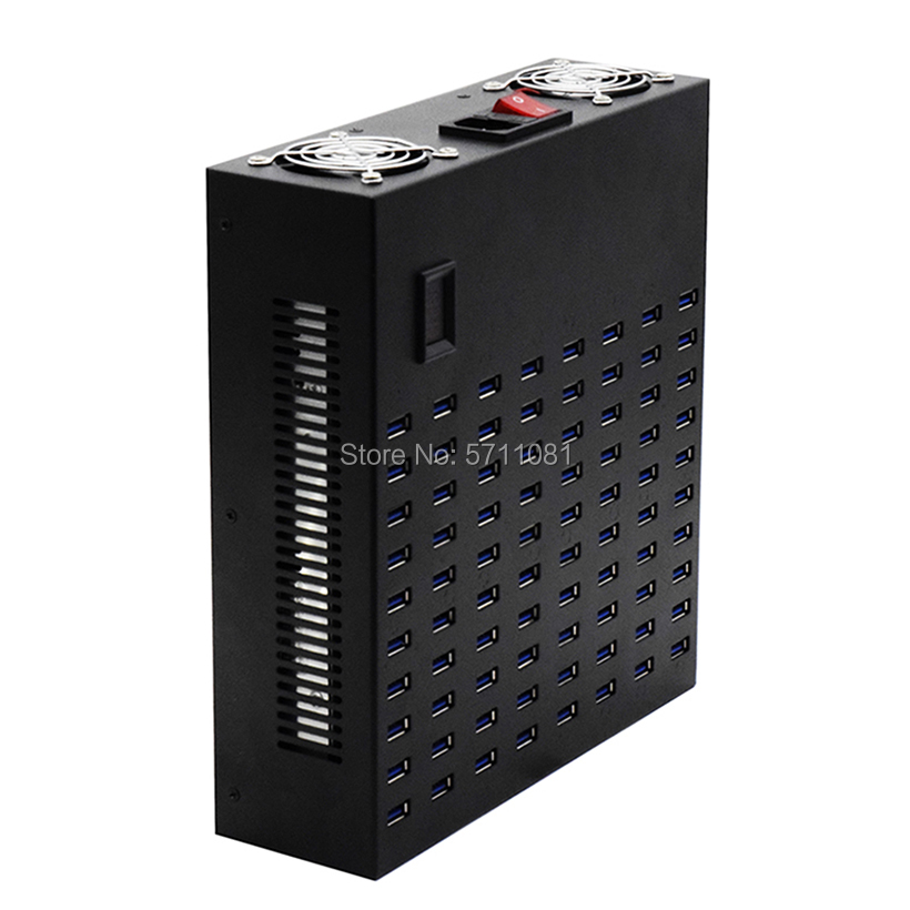 80-port USB-A charging station 600W