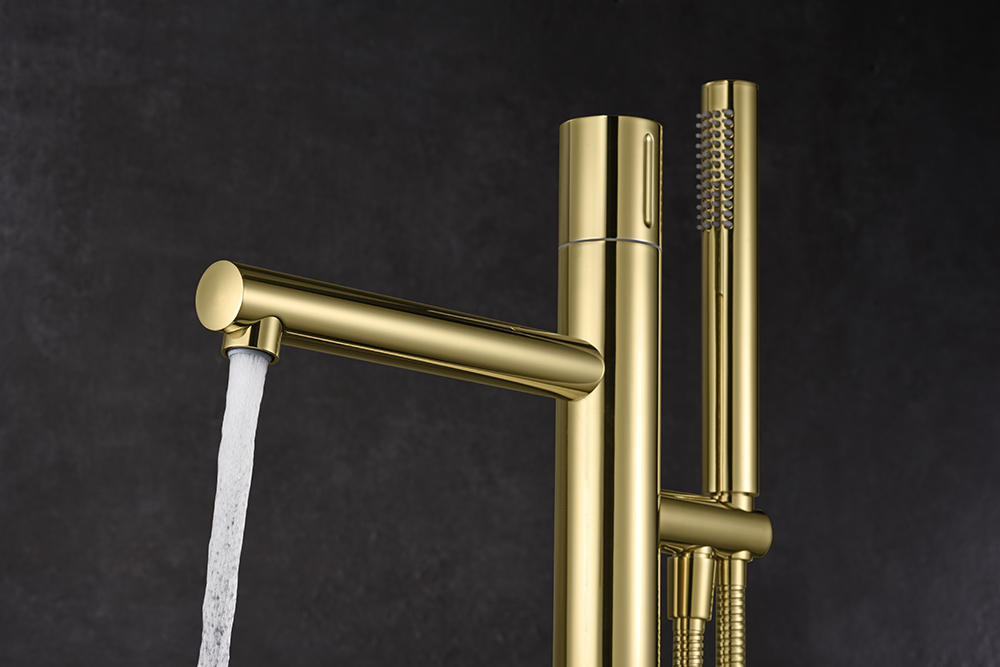 bathtub faucet with sprayer