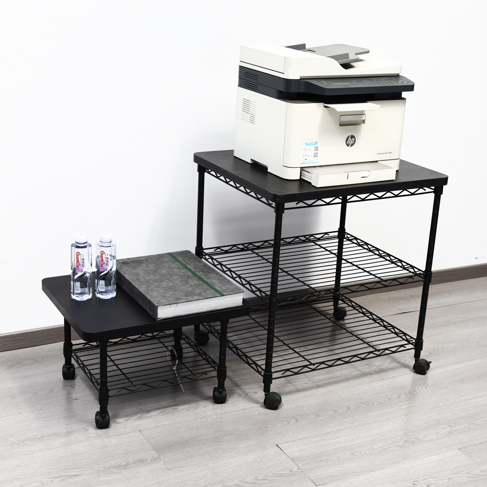 Steel Shelves Black