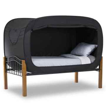 Portable Privacy Tent: Automatic Makeshift Camping Bed