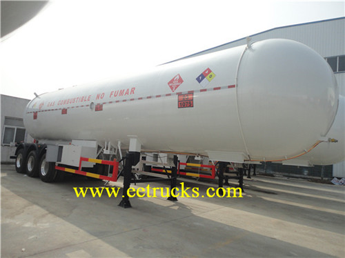 54000 Liters Tri-axle LPG Tank Trailers