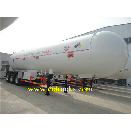 54000 Liters Tri-axle LPG Tank Trailers