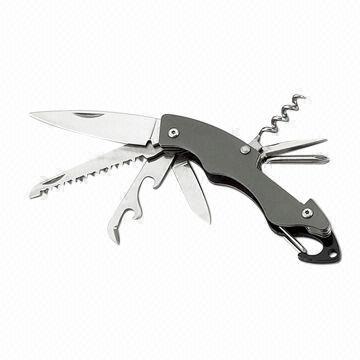 Pocket Knife with Aluminum Handle and Measures 11cm