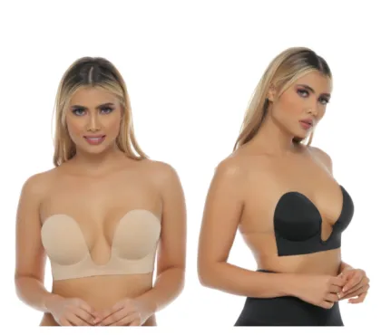 Invisible Backless Silicone Bra: Best Adhesive Push-Up Bra for Women