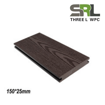 SRL-DEK Terraza Sólida de WPC de 150×25 mm