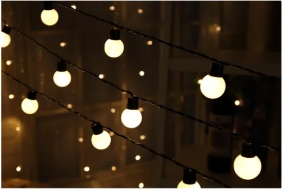 LED colorful ball lights