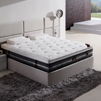 Wholesale Hotel Luxury Queen Size Gel Memory Foam Mattress with Pillow Top