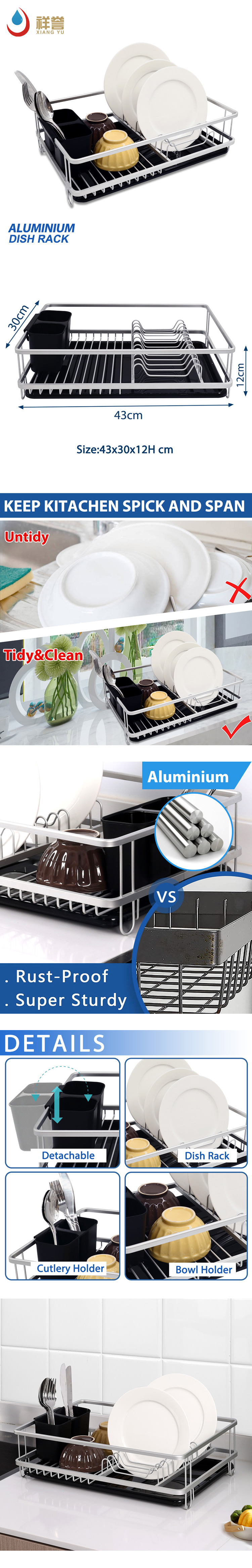 Kitchen dish rack