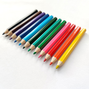 Customized Mini Colored Pencil Set with Logo for Kids