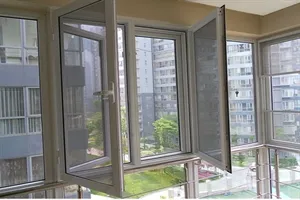 Diamond mesh anti-theft window
