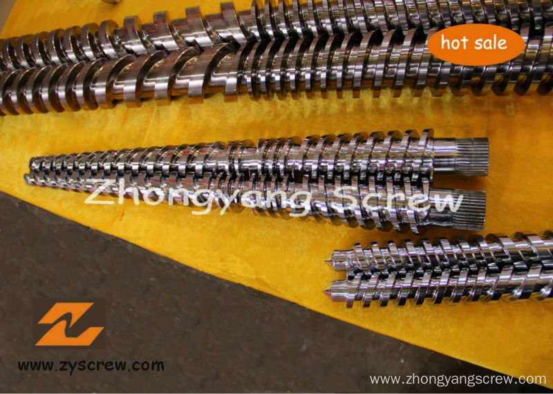 Conical Twin Screw Barrel Double Screw Barrel Extrusion Screw Barrel