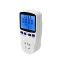 Big LCD Power Meter Socket com plugue CN