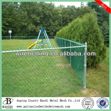 playground chain link fence