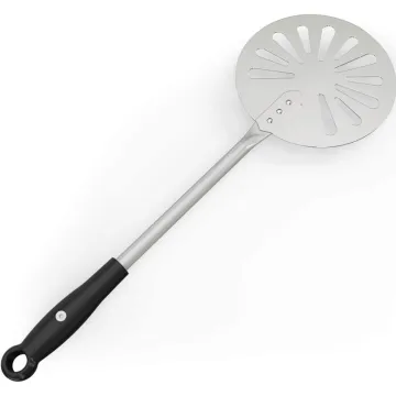 8-inch Stainless Steel Pizza Turning Peel Round Head Pizza Turner