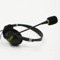 Headset USB dengan Mikrofon Komputer Headphone